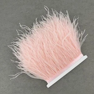 120 Color 10 Meter Ostrich Feather Trims 8-15cm/3-6inch Plumas Dress Clothing - Picture 1 of 43