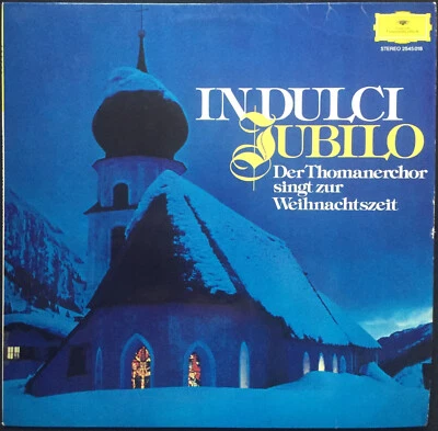 Indulci Jubilo - Der Thomanerchor singt zur Weihnachtszeit, vinyl LP,  D '75 - Bild 1 von 4