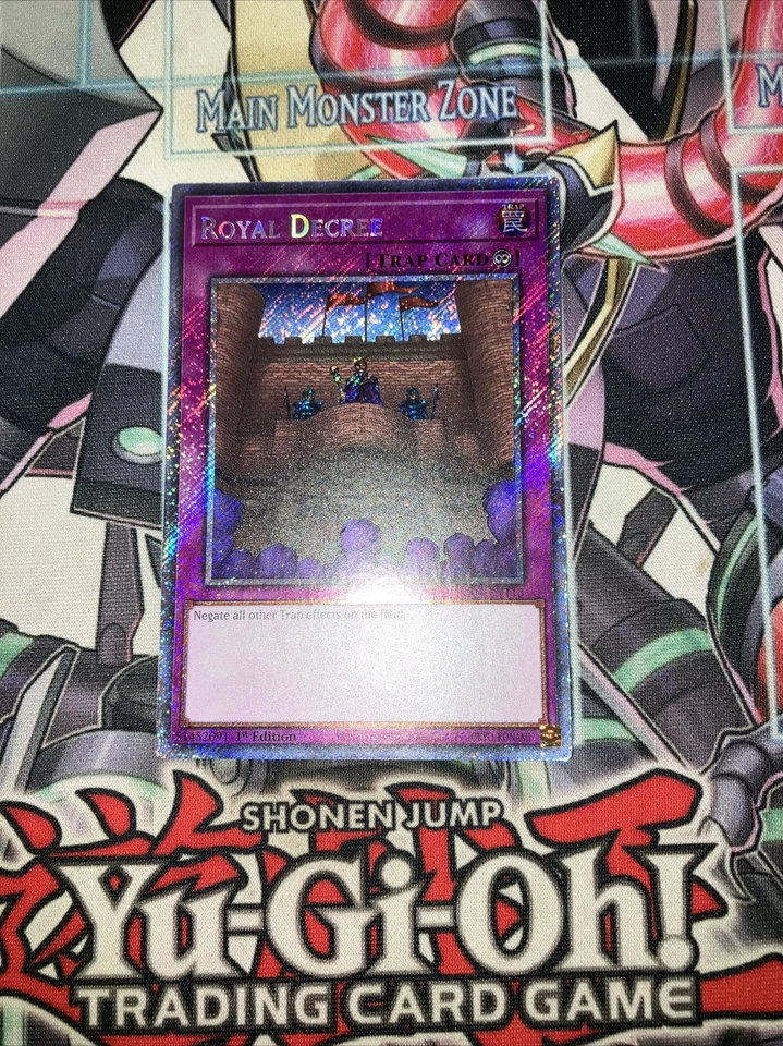 Royal Decree Platinum Secret Rare RA04-EN113 Yugioh - Image 1 of 1