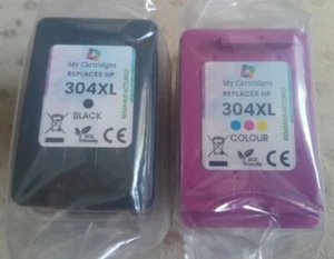 HP 304XL Schwarz + HP 304XL Farbig tintenpatronen - Kostenloser versand! - Bild 1 von 6