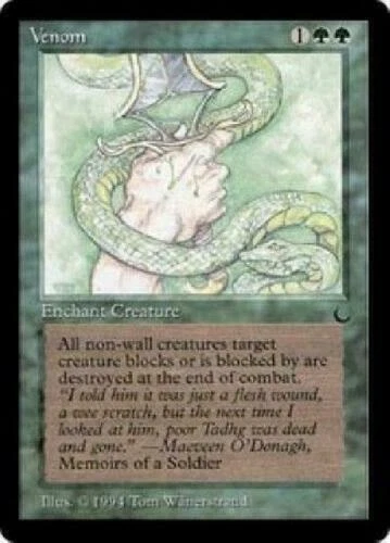 1x Venom - LP - The Dark - SPARROW MAGIC - mtg -  - Image 1 of 1