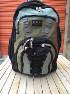 rbh sport rolling backpack