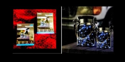 meil 2pk micro string light-each box 12ft 36 LED BLUE,INDOOR/OUTDOOR,360°,3 mode - Image 1 of 4