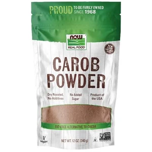 , Carob Powder, Dry Roasted, Additive-Free, Nutritious Substitute for Chocolate, - Picture 1 of 4