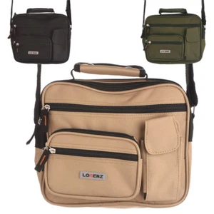 Canvas Travel Camera Bag with Grab Handle and Adjustable Strap Mens & Ladies - Picture 1 of 12