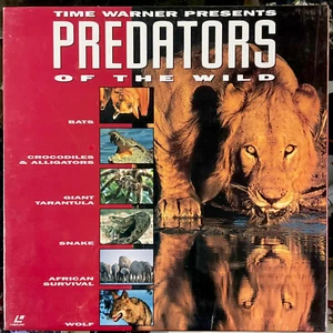 Sealed New Time Warner Presents: Predators Of The Wild-Laserdisc LD-1994 Box Set - Picture 1 of 1