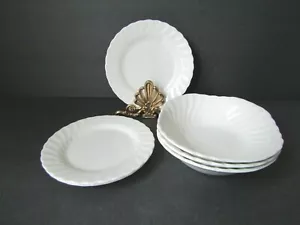 Tazón de pan y cereal Johnson Brothers Ironstone Regency blanco remolino de 6" 6 - Imagen 1 de 4