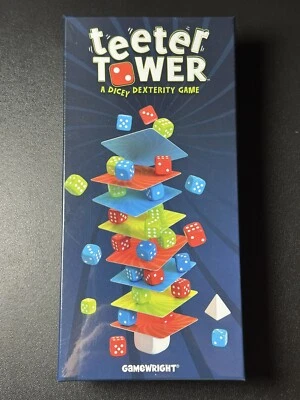 Teeter Tower: A Dicey Dexterity Game by Gamewright - NEW - SEALED! - Image 1 of 4