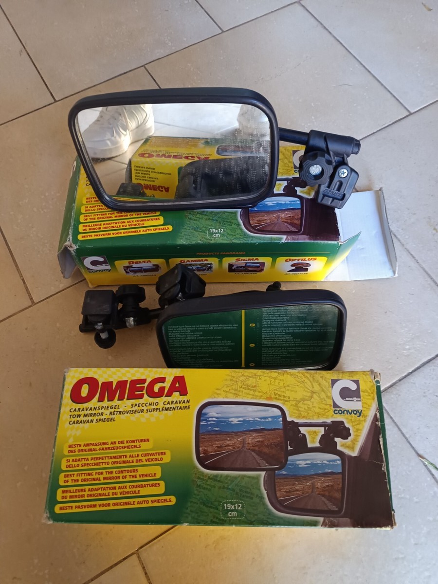 Specchietti Da Traino Baceyong 2 Pezzi - Regolabili Per Caravan E Camion, Con Doppia Visuale - Foto 2