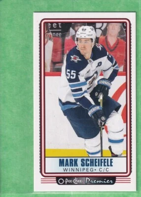2021-22 O-Pee-Chee Premier Tallboys P-22 Mark Scheifele Winnipeg Jets - Image 1 of 2