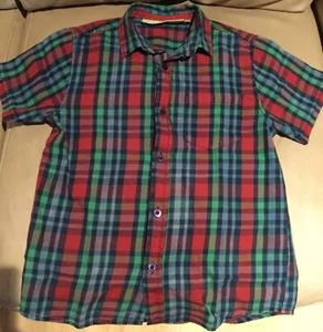 Boys DUFFS short sleeve checked shirt. Age 10-12 years - Picture 1 of 2