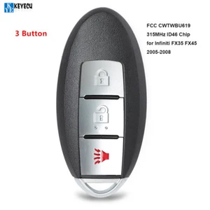 Llavero remoto inteligente CWTWBU619 para Infiniti FX35 FX45 2005 2006 2007 2008 - Imagen 1 de 4