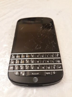 Smartphone BlackBerry Q10 - 16GB - Negro SQN100-1 (AT&T) PARA REPUESTOS Foto 1 de 2