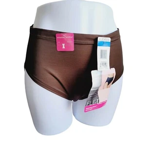 Vintage FLEXEES 5944 Everyday Slimming Weightless Power Panty XLg Brown Disc HTF - Picture 1 of 9