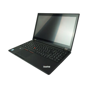 Lenovo ThinkPad P50 15,6 pouces i7 6820HQ 2,7 GHz 32 Go 512 Go SSD Full-HD Win10 Pro