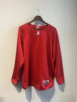 Los Angeles Angels Vintage MLB Majestic Red Pullover Sz Medium Rawlings Baseball - Image 1 of 4