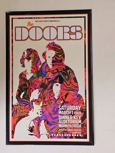 The Doors 1969 Framed Concert Poster, Miami - Picture 1 of 2