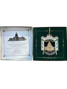Texas State Capitol 2022 Ornament WELCOME In box with booklet - Picture 1 of 6