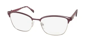 NEW ESCADA VES992S EYEGLASSES 54-17-135 METAL & PLASTIC FULL-RIM PURPLE CAT EYE - Picture 1 of 8