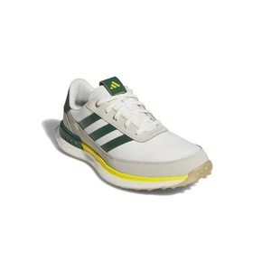 Adidas S2G SL 24 Golf Shoe JI4030 Cloud White / Collegiate Green/Yellow 8M - Picture 1 of 6
