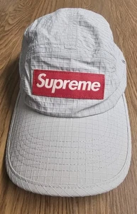 Supreme Glow Ripstop Camp Cap Grey (FW22) - Picture 1 of 4