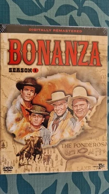 "Bonanza - Season 1" Set mit 4 DVDs ungekürzte US-Originalversion NEU/OVP - Bild 1 von 2