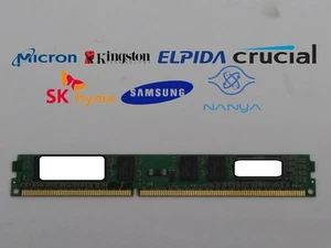 Lot of 10 Major Brand 4 GB PC3-12800 (DDR3-1600) 1Rx8 DDR3 Low Profile Desktop - Picture 1 of 6