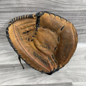 GUANTE DE BÉISBOL WILSON A700 32" 3/4 A0700 CM32 CUERO ECCO DERECHO - Imagen 1 de 5