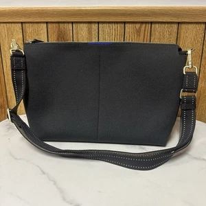 ROTHYS The Casual Crossbody Purse Navy Blue Zip Top Bag Small Strap Included - Bild 1 von 14