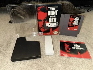 The Hunt For Red October - Nintendo NES Video Game - Complete In Box CIB - Picture 1 of 7