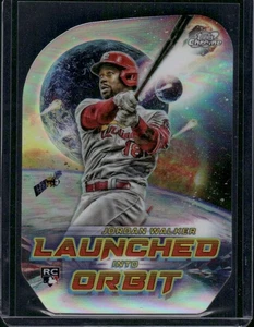 Jordan Walker Topps Cosmic Chrome 2023 - lanzado en órbita #LIO-19 (RC) - Imagen 1 de 2