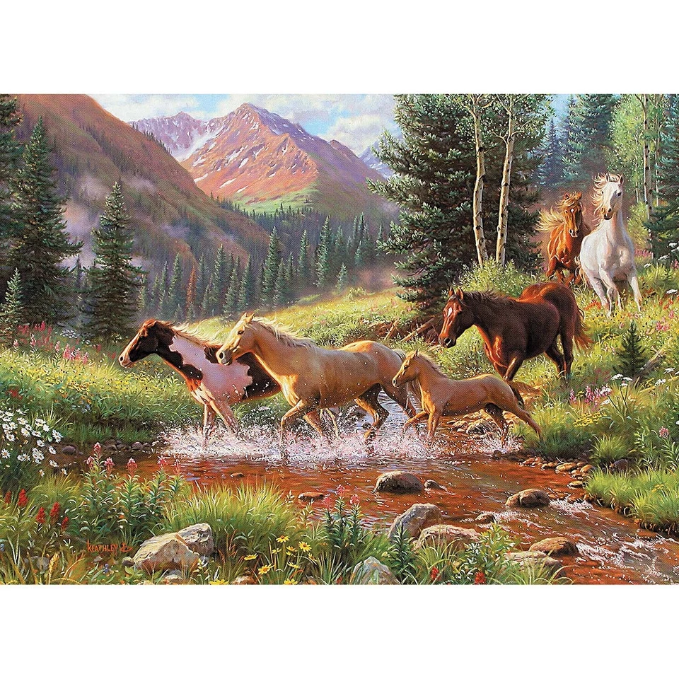 Cobble Hill Mountain Thunder Jigsaw Puzzle - Image 1 of 1