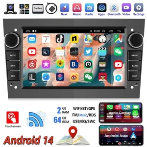 Apple Carplay Für Opel Corsa C/D Zafira B Astra G H Android15 Autoradio GPS +KAM - Bild 1 von 15