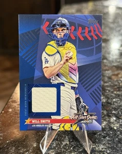 2025 Topps Update WILL SMITH ALL-STAR Stitches RELIC JERSEY LA Dodgers #AS-WS - Picture 1 of 2