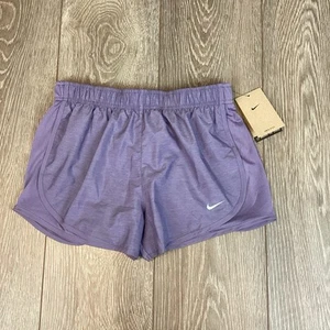NIKE Damen Laufshorts Dri Fit Lila NEU S Kordelzug Active Built In - Bild 1 von 7