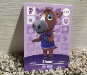 Elmer #350 Animal Crossing Amiibo Authentic Nintendo Mint Karte aus Serie 4 - Bild 1 von 2