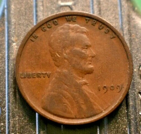 Better!  1909 VDB Lincoln Wheat Cent 1c.   (#7628) Cover