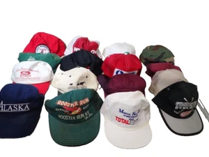(16) Vintage Werbung Trucker Hüte Ball Caps - Bild 1 von 9