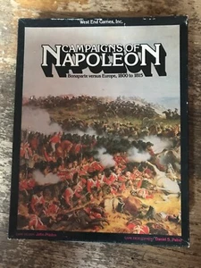 Campaigns Of Napoleon Bonaparte Versus Europe West End Games Boardgame - Picture 1 of 5