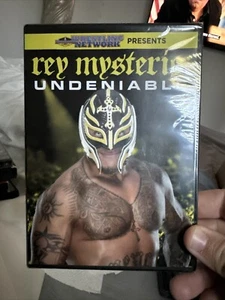 Pro Wrestling Crate Exclusive Rey Mysterio Undeniable DVD WWE WWF WCW ECW - Picture 1 of 2