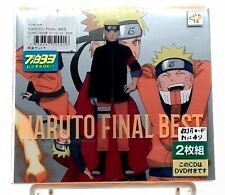 TV Anime NARUTO FINAL BEST (Limited edition) [CD+DVD] Special booklet/ JAPAN