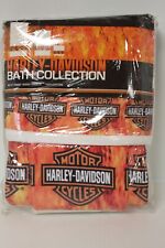 Harley-Davidson Bath Towel Set W/Bar & Shield Print