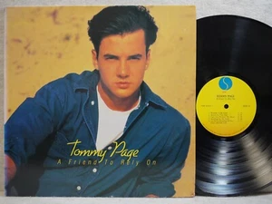 Tommy Page A Friend to Rely on 1992 Korea LP Picture W/In NM Promo Sally Yeh 葉蒨文 - Picture 1 of 6