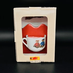 Set porcellana STEIFF | tazza e piatto | amici per la vita | IDEA REGALO - Foto 1 di 4