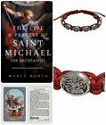Saint Michael the Arc Angel Bracelet, Book and Prayer Card...FREE SHIPPING!