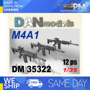 Dan Models 35322 - 1/35 - M4A1. set of 12 pcs. 3D printing - Picture 1 of 2