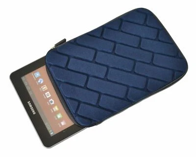 Neoprene Carry Protective Case Cover Sleeve for iPad Mini & 7" Tablets  Nav Blue - Image 1 of 4