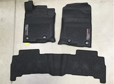 4Runner TRD PRO OEM All Weather Mats Floor Liners PT908-89200-02 - Image 1 of 4