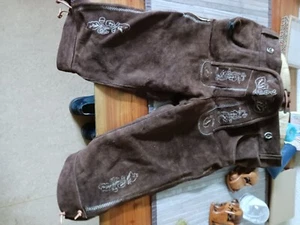 Trachtelederhose herren Grösse 50 Halblang super Zustand - Bild 1 von 3
