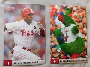 2011 Philadelphia Phillies Photocards (2nd Edition) 4x6 Baseball Card Pick one - Picture 1 of 43